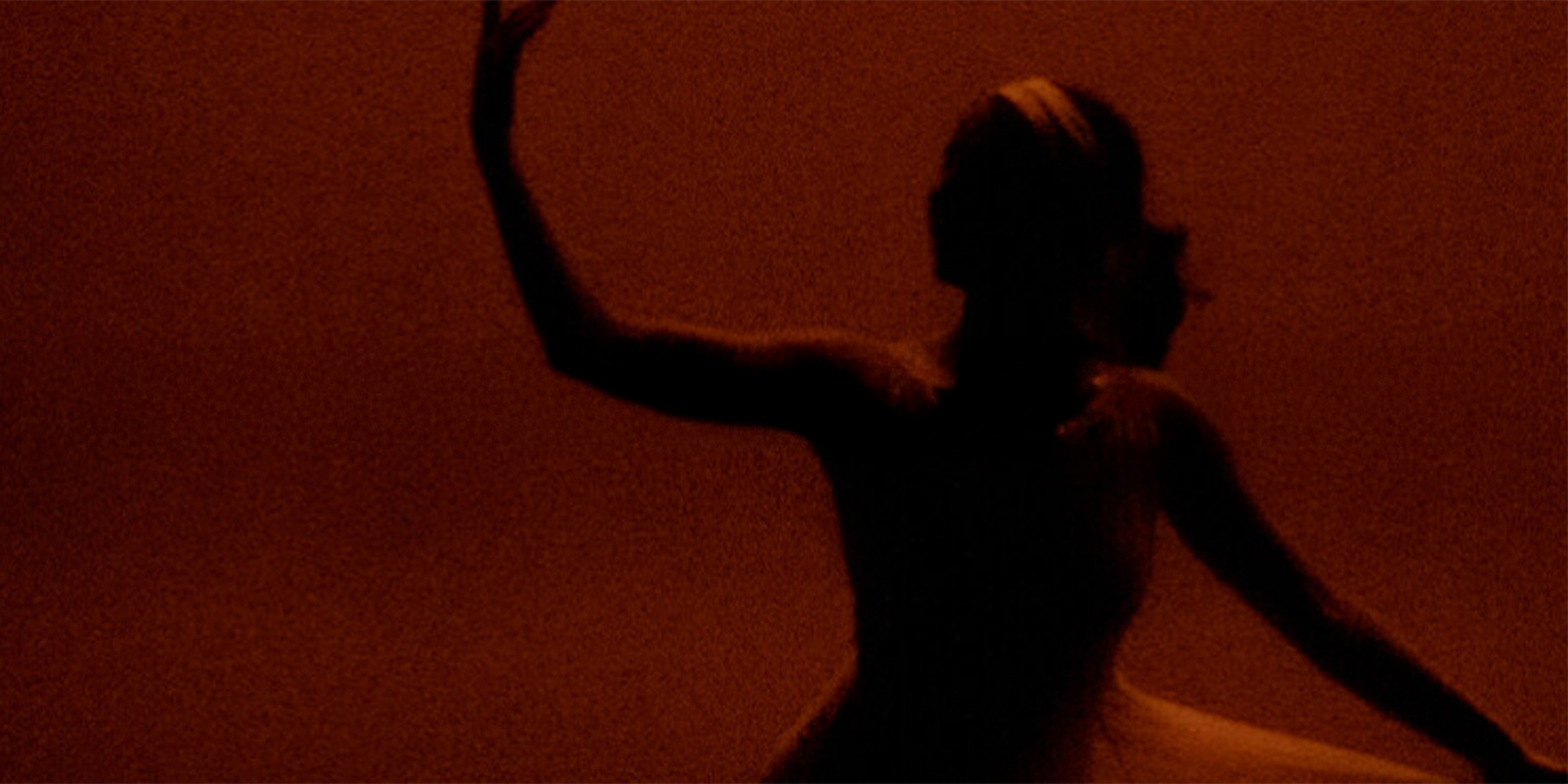 silhouetted dancer