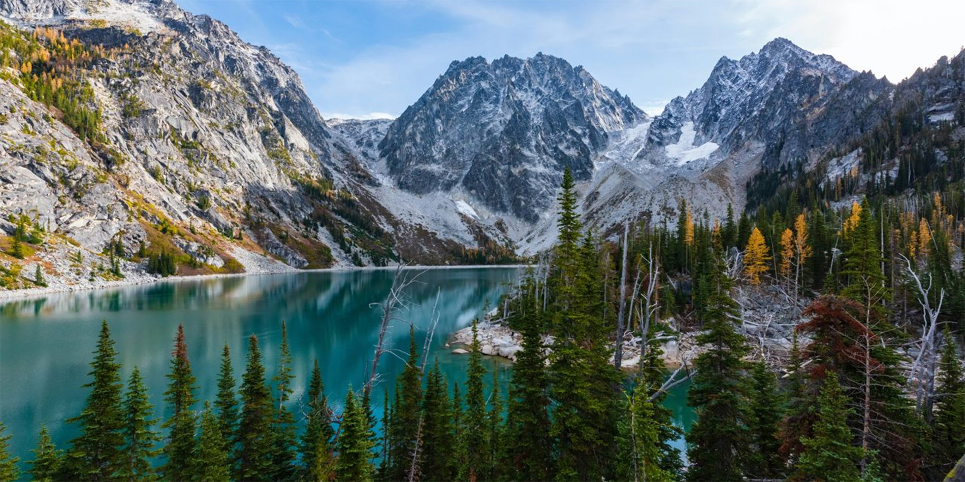 mountains & lake