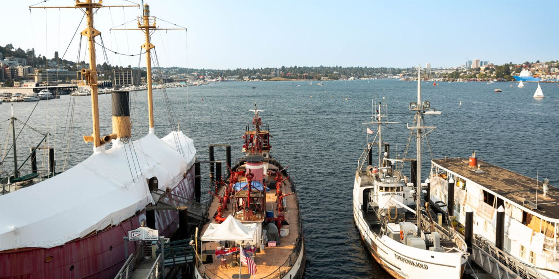 boats on lake union