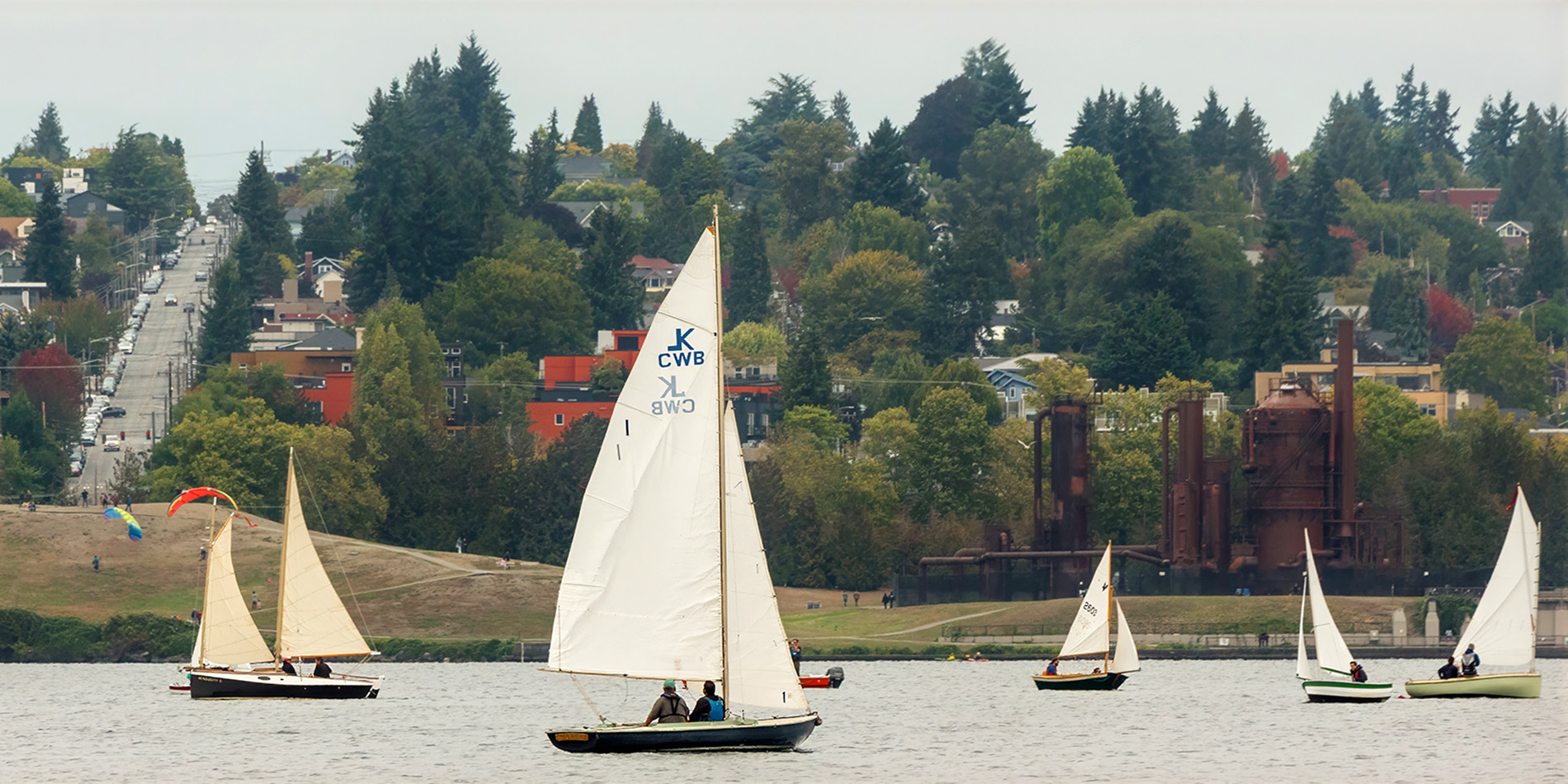 boats on lake union