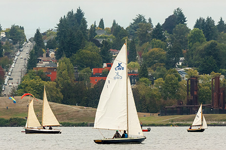 boats on lake union